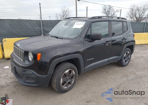2018 Jeep Renegade Sport 4X4 z USA, uszkodzony, nr VIN ZACCJBAH6JPH17654